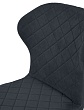 стул Марио полубарный нога черная 600 360F47 (Т177 графит)