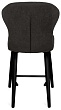 стул Марио полубарный-мини нога черная 500 (Т190 горький шоколад)